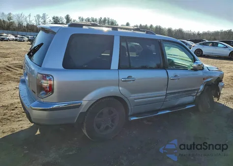 2006 Honda Pilot Ex from USA, damaged, VIN 2HKYF18716H544463